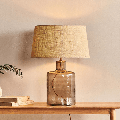 Image showing the Edina Recycled Glass Table Lamp product.