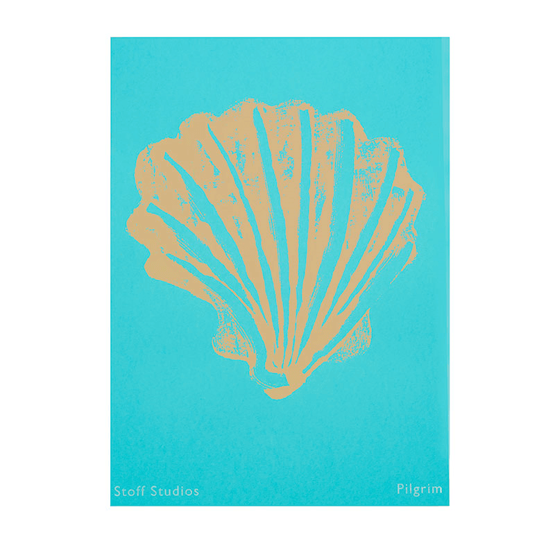 Pilgrim Print, 60 x 42cm, Turquoise