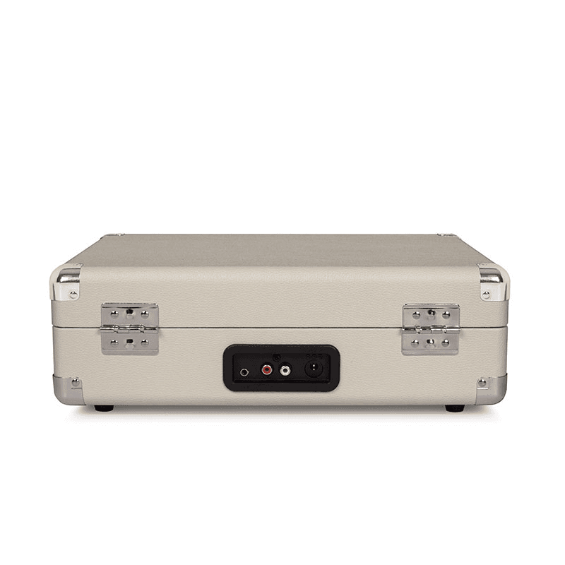 Cruiser Deluxe Plus Portable Turntable, White Sand
