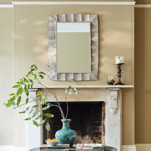 Image showing the Okean Mirror, Distressed Grey product.