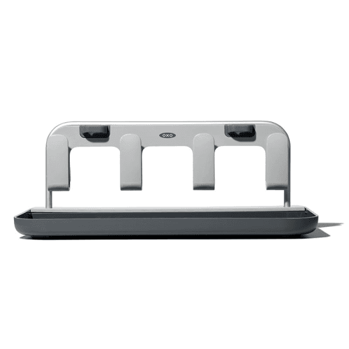 Image showing the Water Bottle Drying Rack, Grey product.