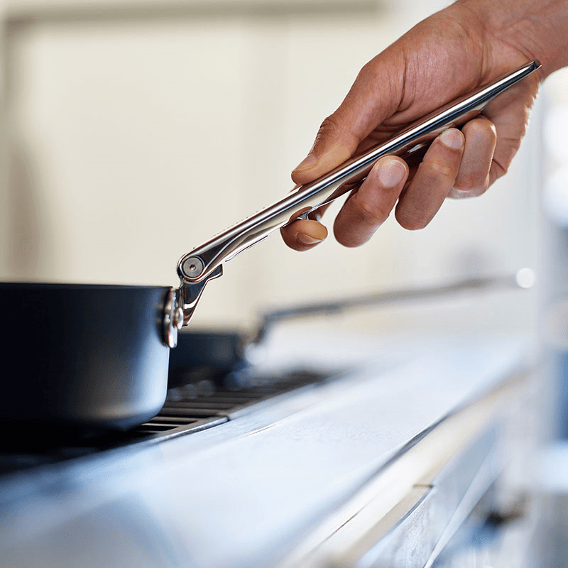 Space Folding Frying Pan, 20cm, Midnight Blue