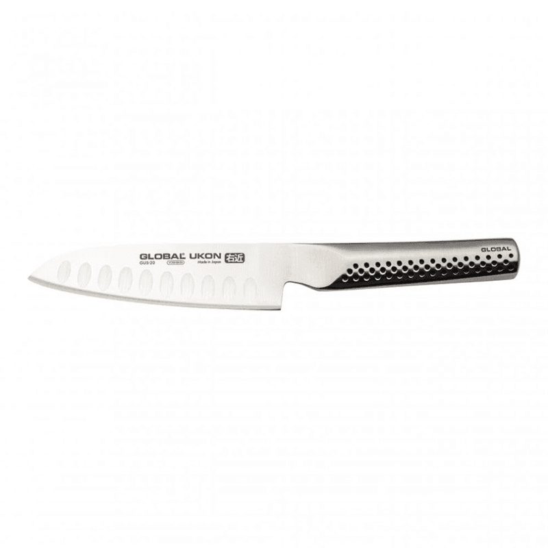 Ukon Santoku Knife, 13cm, Silver