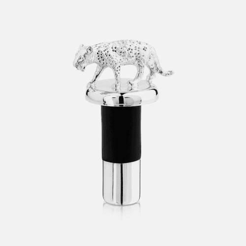 Image showing the The Highland Safari Collection Stopper, D5 x H8cm, leopard product.