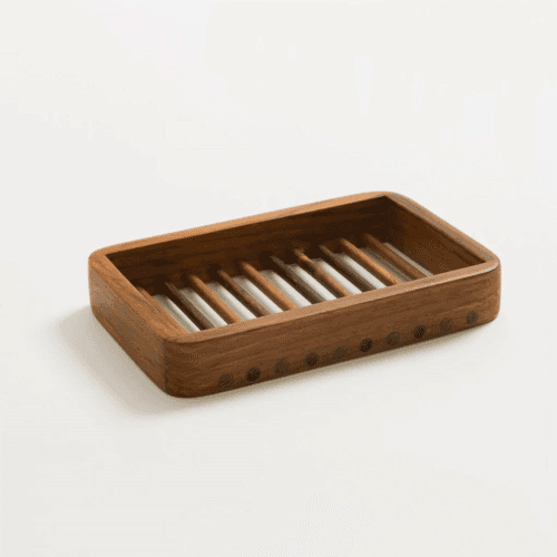 Image showing the Moken Soap Dish, Brown product.