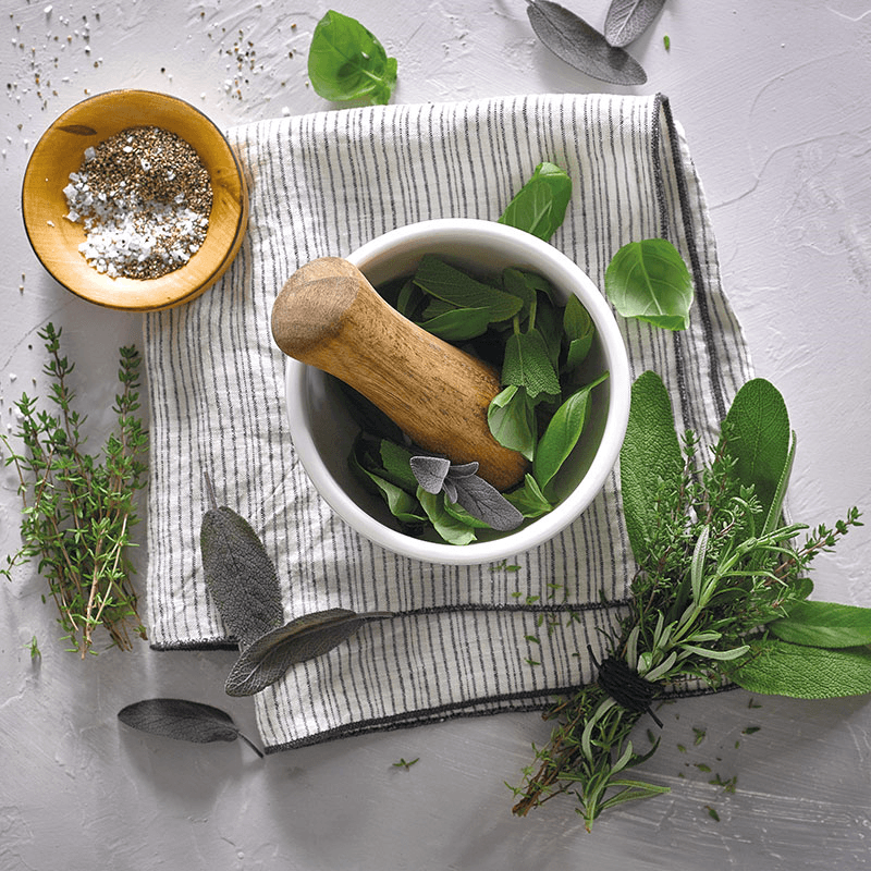 James Martin Cook Pestle & Mortar, Soft Grey