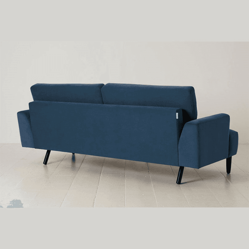 Model 05 3 Seater Velvet Sofa, Teal