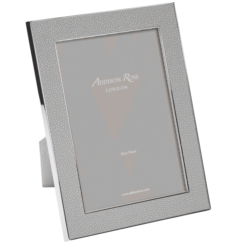 Faux Shagreen Photo Frame