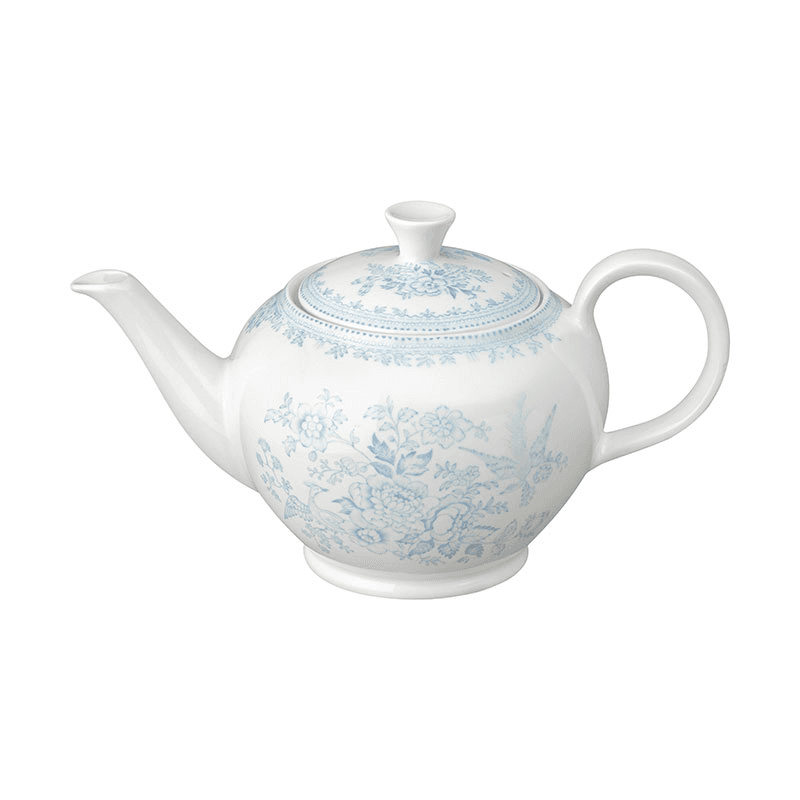 Asiatic Pheasants Teapot, 800ml, Blue