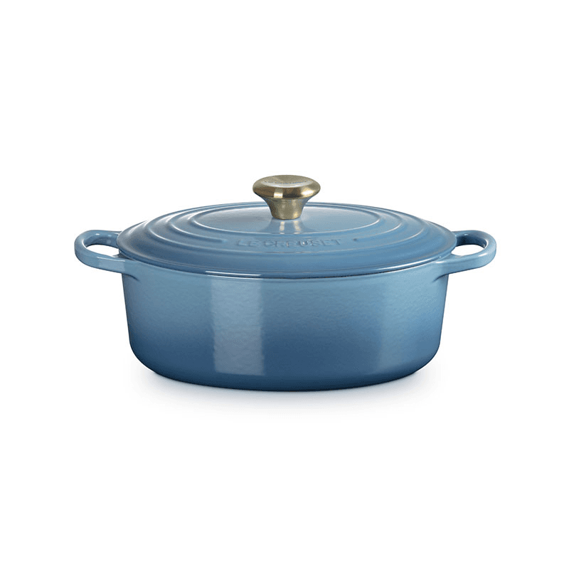Signature Cast Iron Oval Casserole