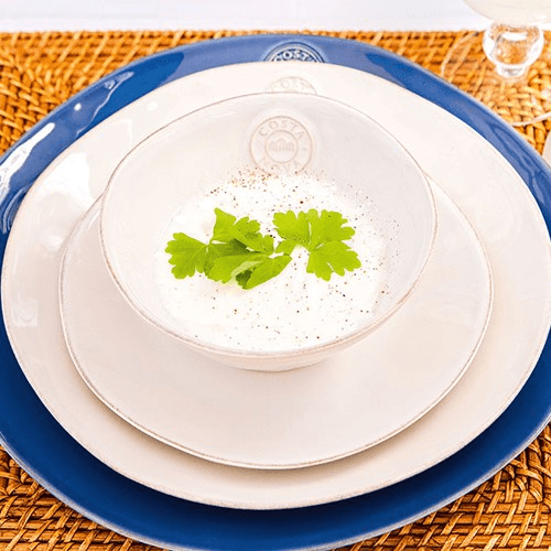 Image showing the Nova Set of 6 salad plates, 21cm, White product.