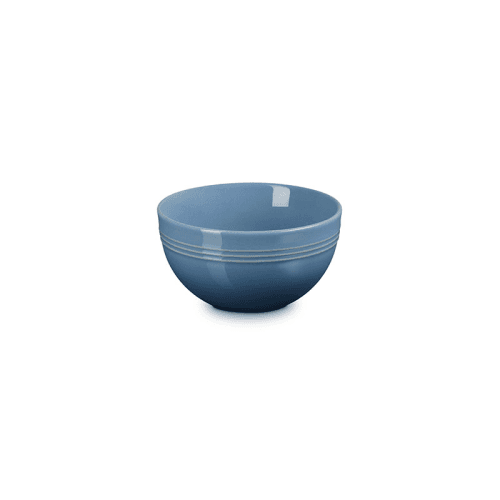 Image showing the Stoneware Coupe Snack Bowl, Chambray product.