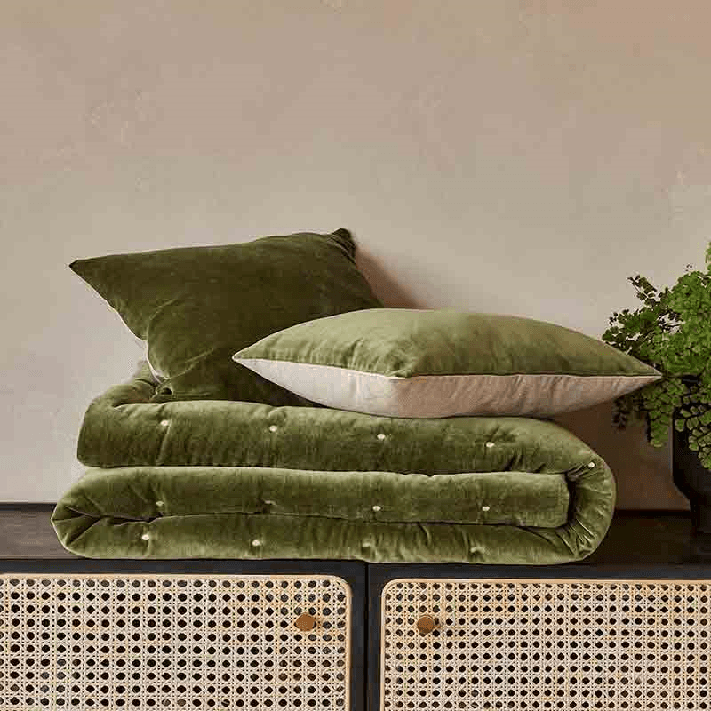 Jaipur Throw, Olive