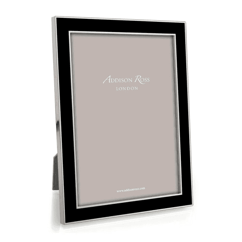 Image showing the Enamel Silver Plate Photo Frame product.