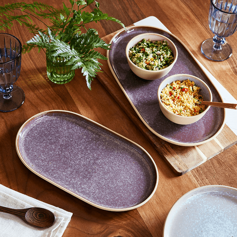 Minerals Oval Platter