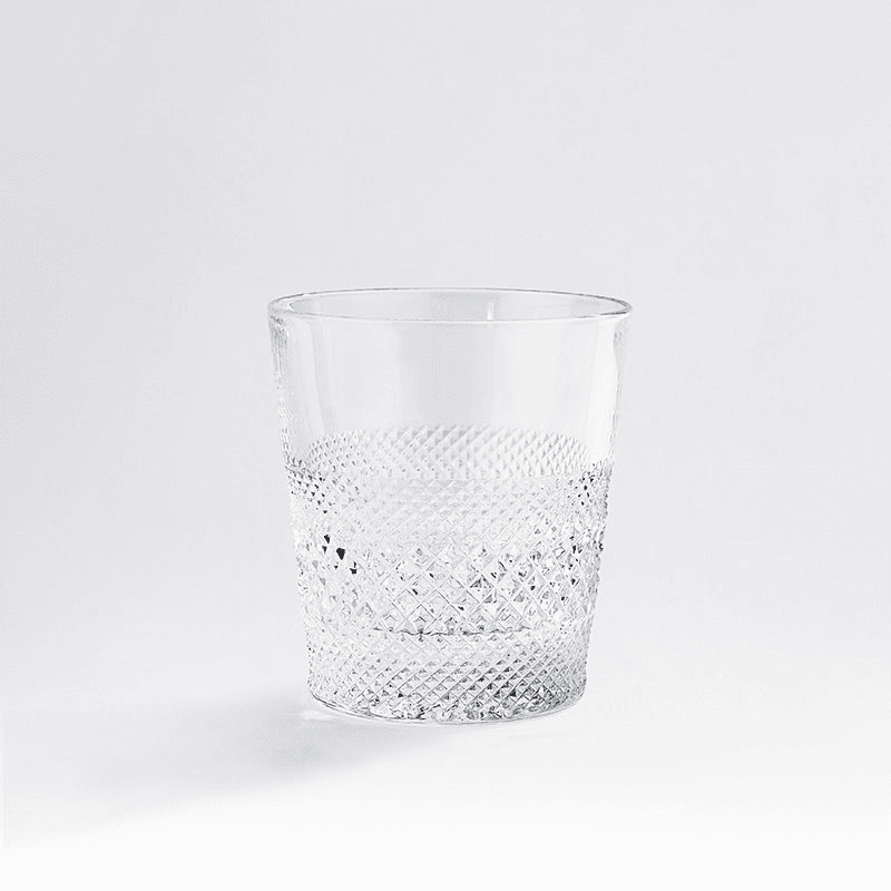 Huxley Set of 4 Lowball Glasses, Clear