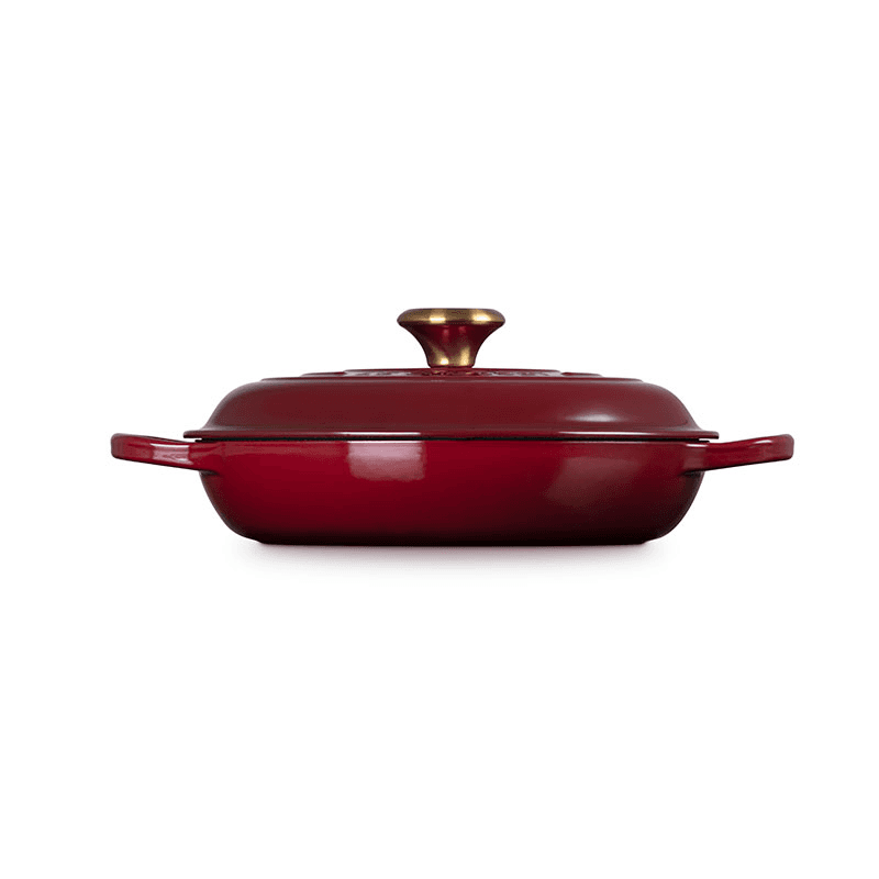 Signature Cast Iron Shallow Casserole