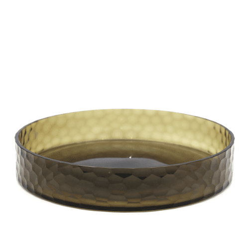 Image showing the Smoked Honeycomb Tray, Smoked Brown product.