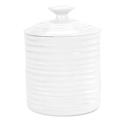 Image showing the Ceramics Storage jar small, White product.