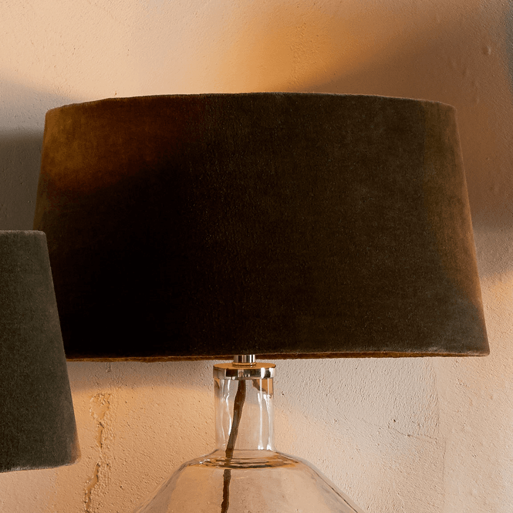 Mendai Velvet & Linen Lampshade