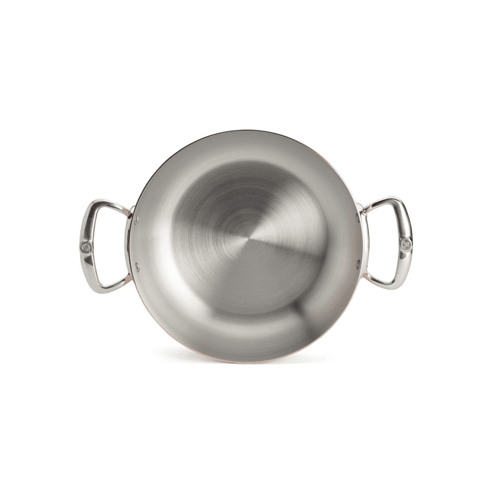 Prima Matera Rounded Saute Pan with Lid, Copper