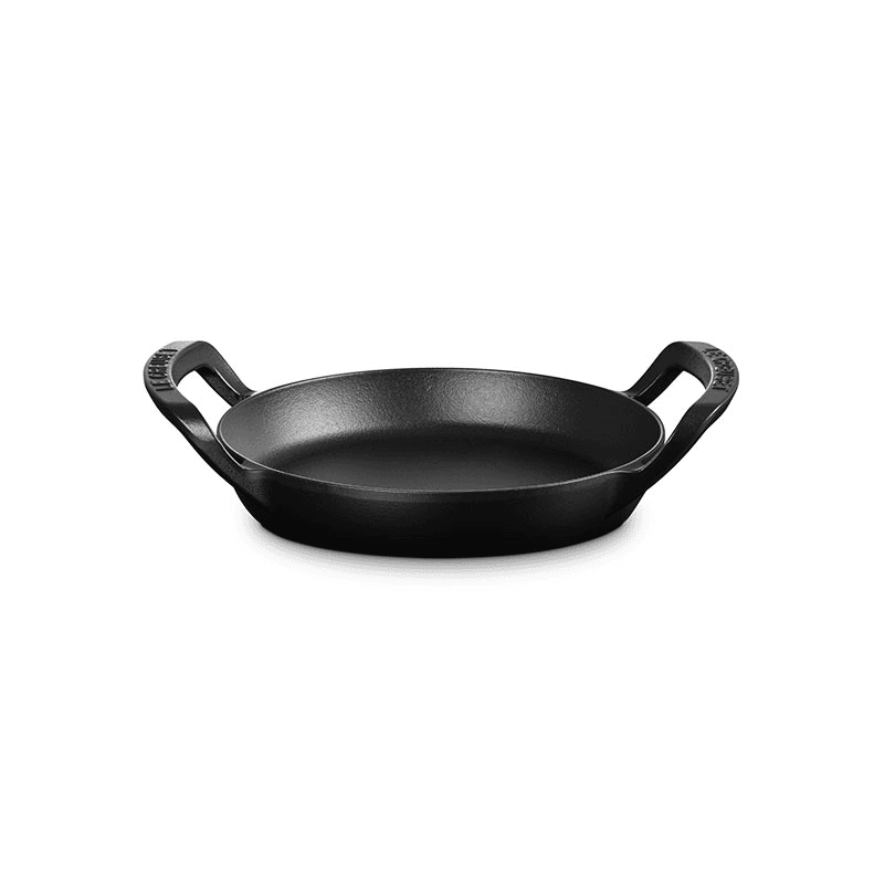 BBQ Round Skillet, Satin Black