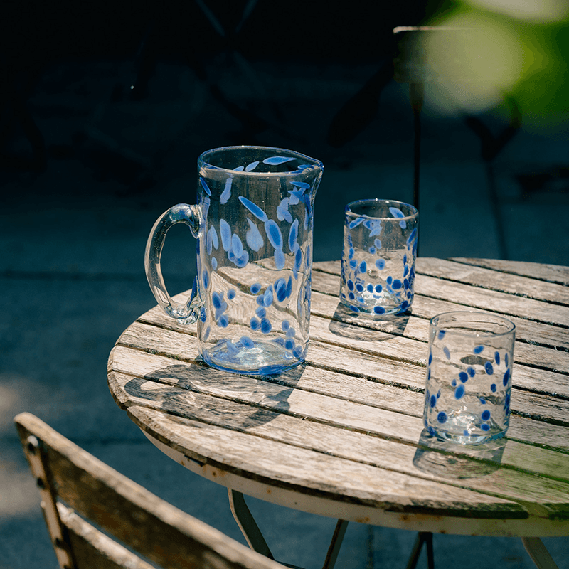 Azul Set of 4 Tumblers, Blue