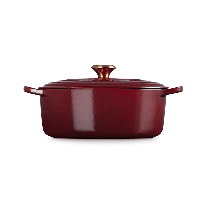 Signature Cast Iron Oval Casserole