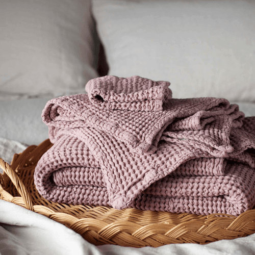 Image showing the Cotton Waffle Jumbo Bath Sheet product.