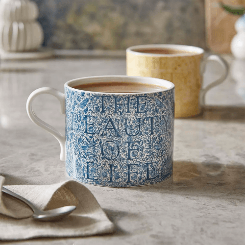 Image showing the Morris & Co Beauty of Love Set of 2 Mugs, Multi product.