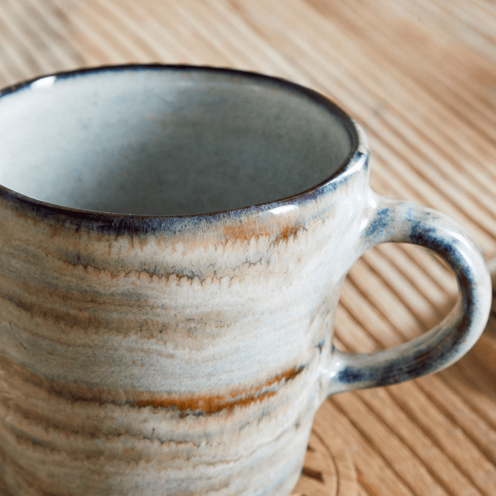 Vizo Set of 2 Mugs, Grey