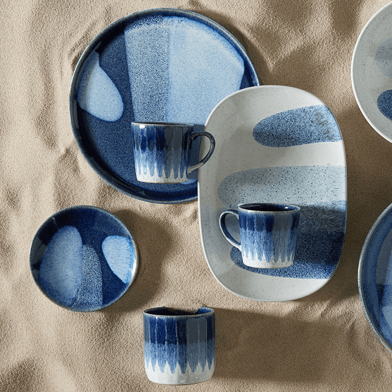 Studio Accent Set of 2 Mugs, Blue