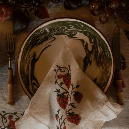 Image showing the Marbre Set of 4 Dinner Plates product.