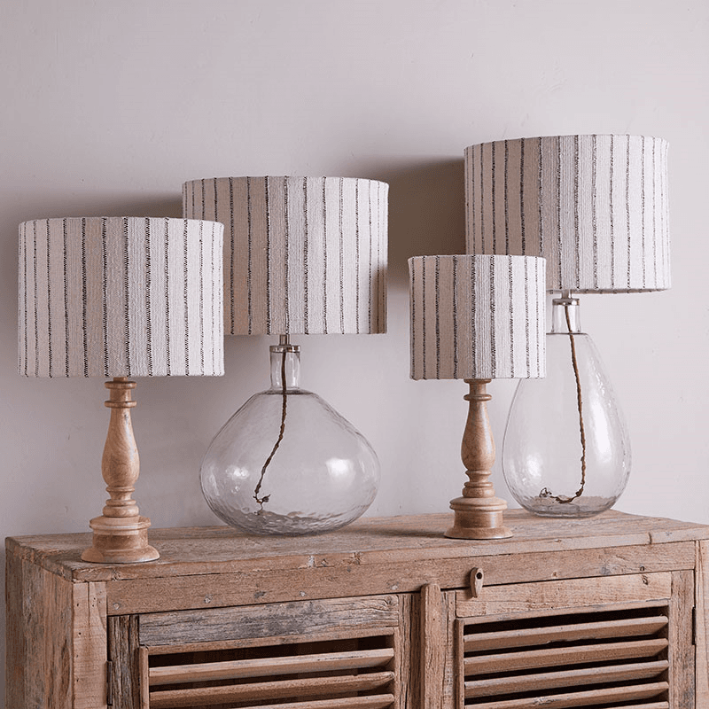 Sanja Cotton Stripe Lampshade