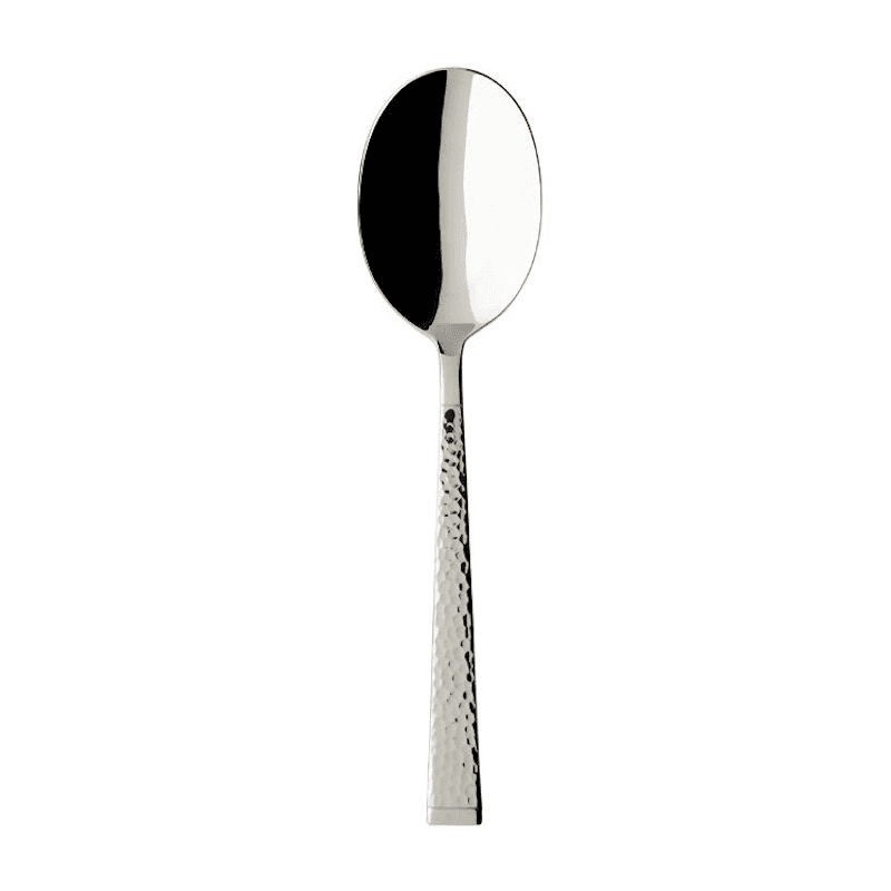 Blacksmith Serving Spoon, Stainless Steel