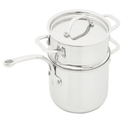 Universal steamer, Stainless steel