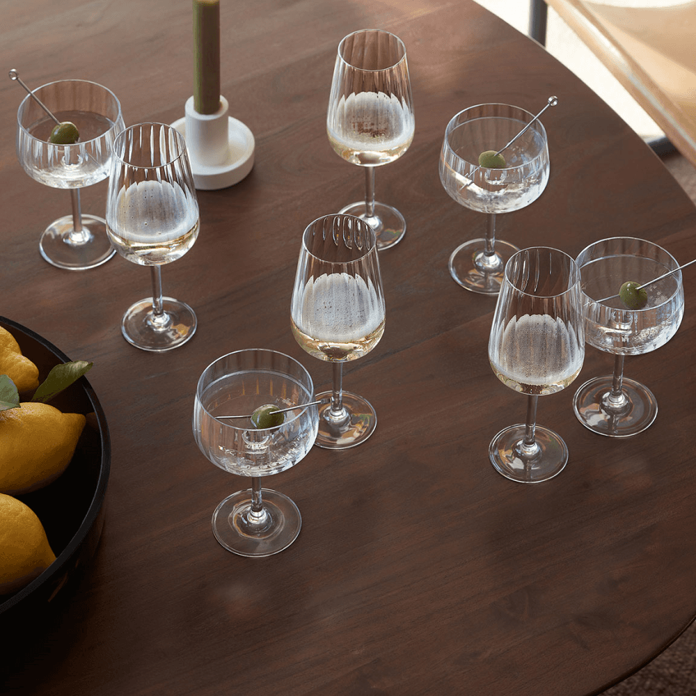 Arc Flow Set of 2 Cocktail Glasses