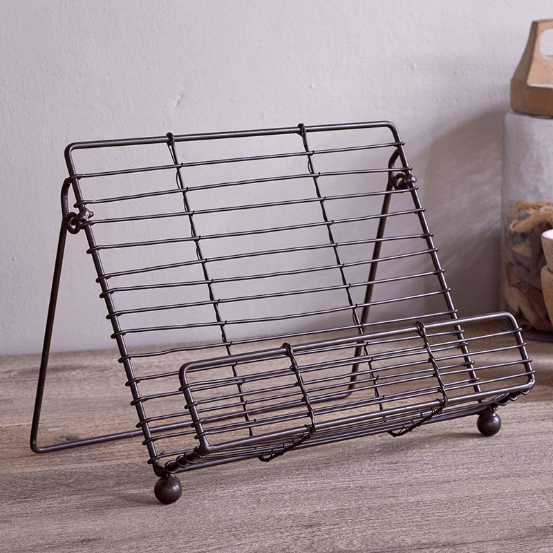 Inkollu Bookstand, Aged Brass