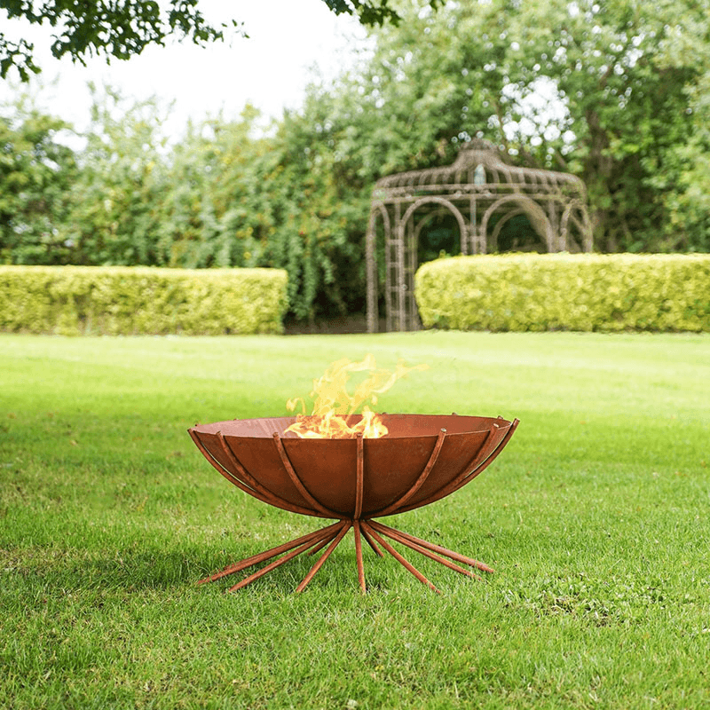 Dakota Metal Fire Pit, Rust