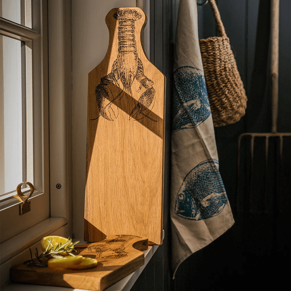 Lobster Oak Serving Board