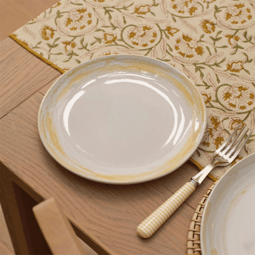 Image showing the Amberley Salad Plate, Yellow product.