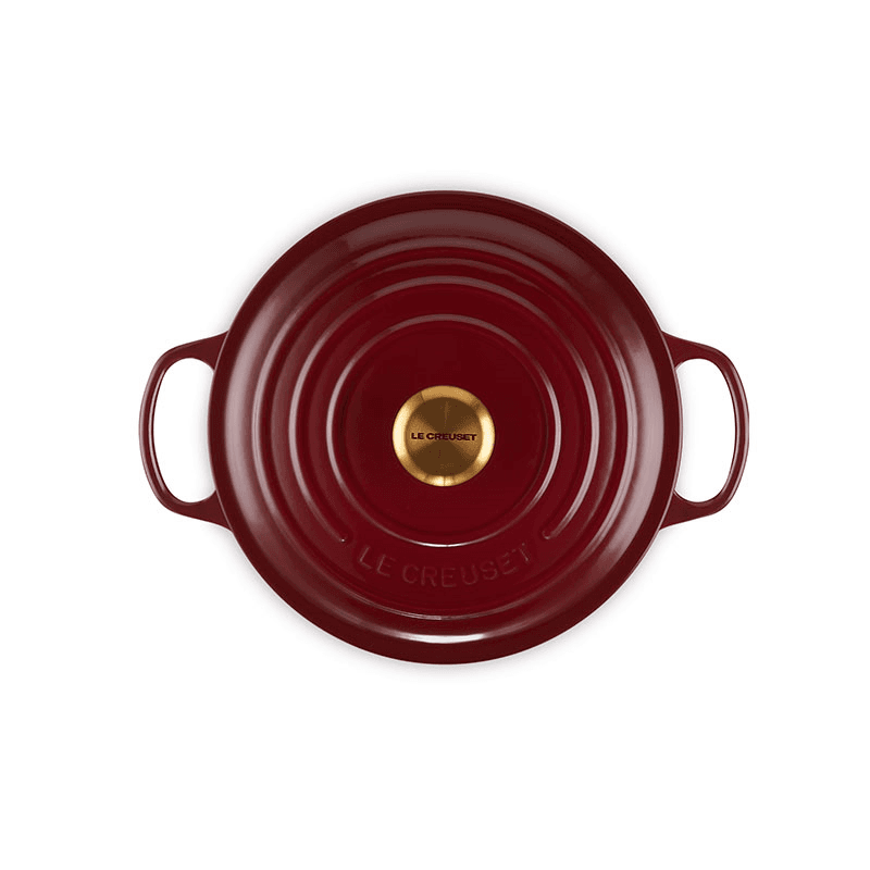 Signature Cast Iron Round Casserole