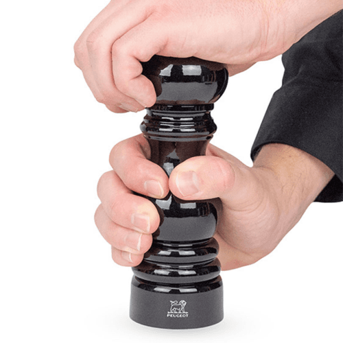 Image showing the Paris u' Select Salt mill, Black Lacquer Finish product.