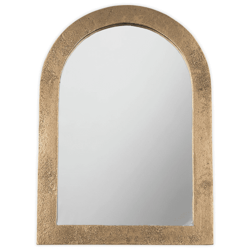 Image showing the Cayce Vanity Mirror, Antique Brass product.