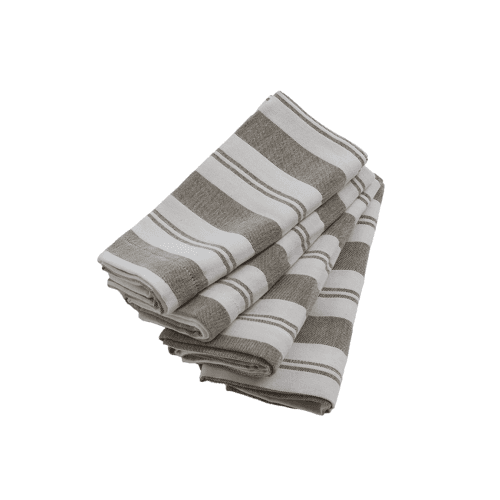 Image showing the Isaac Set of 4 Napkins, Dark Olive product.