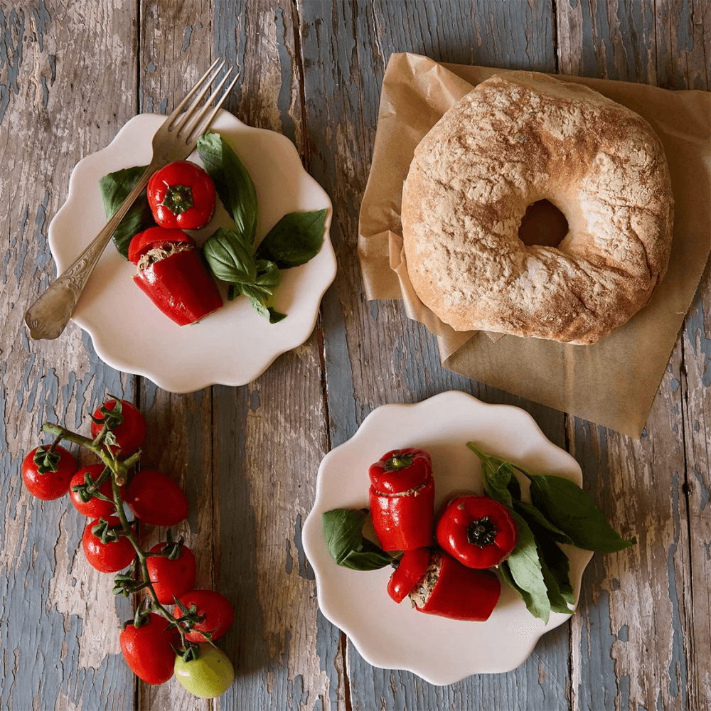 Scalloped Side Plate, Cream
