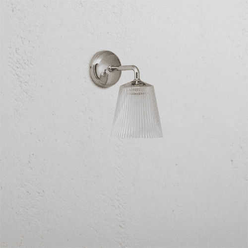 Image showing the Richmond Flutted Glass Wall Light product.