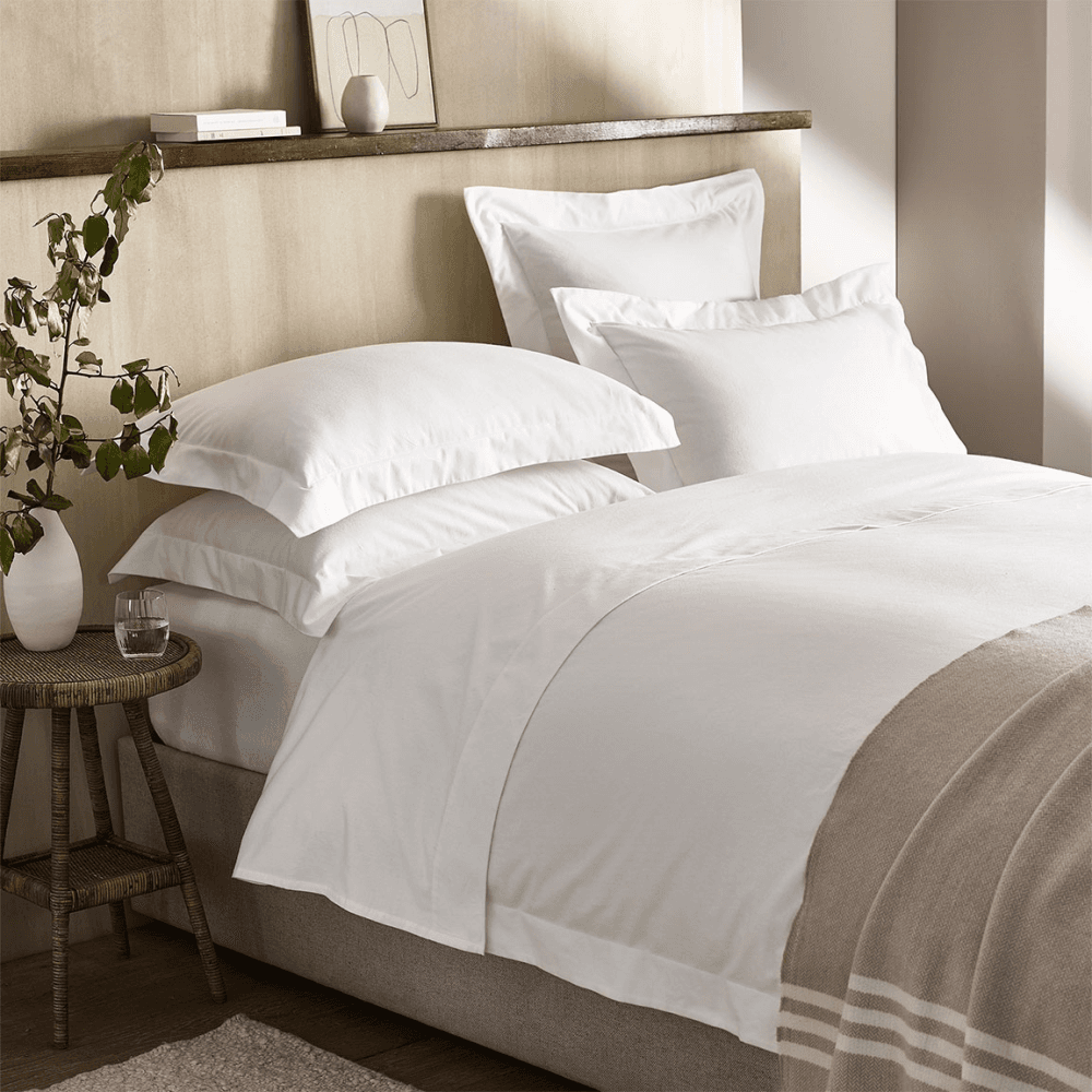 Velvet-Touch Brushed Cotton Fitted Sheet
