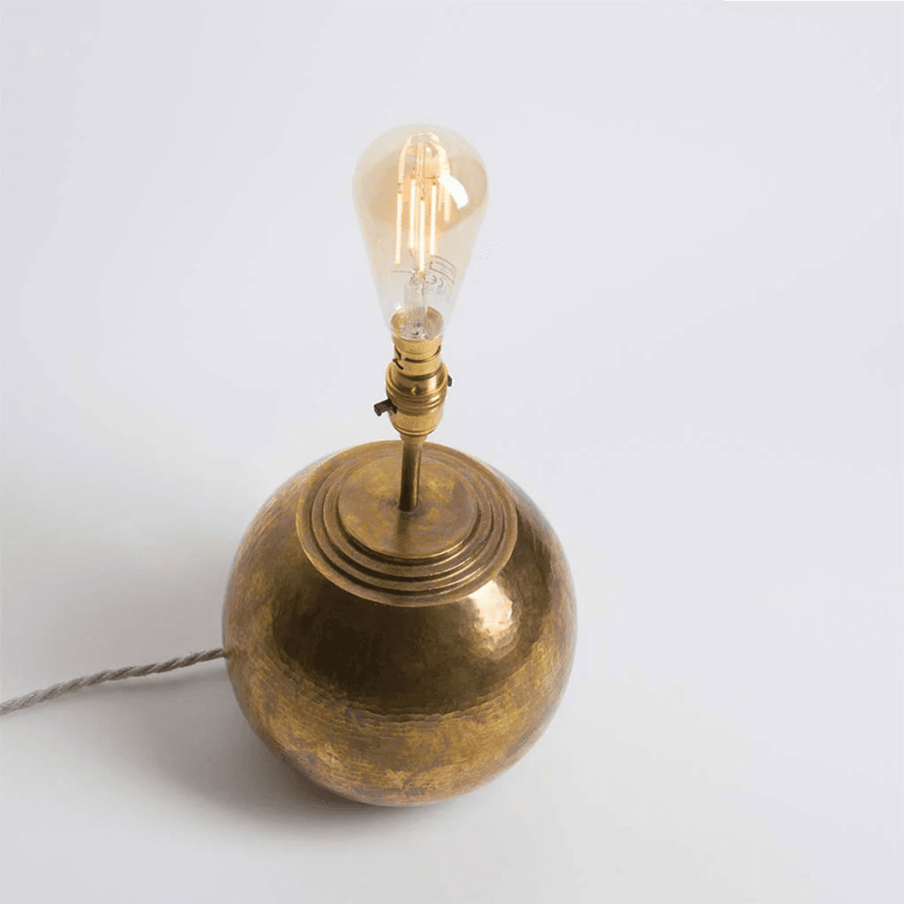 Irrawaddy Lamp Base, Brass