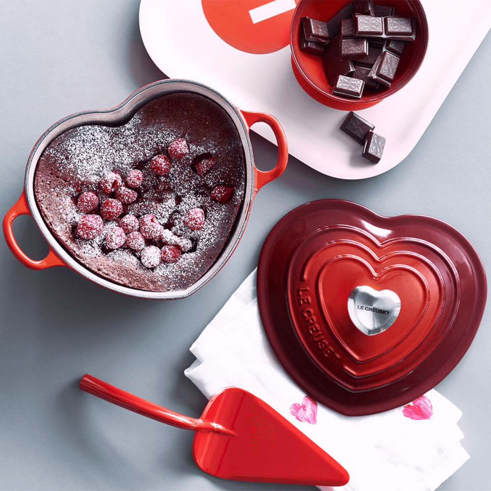 Heart Cast Iron Casserole
